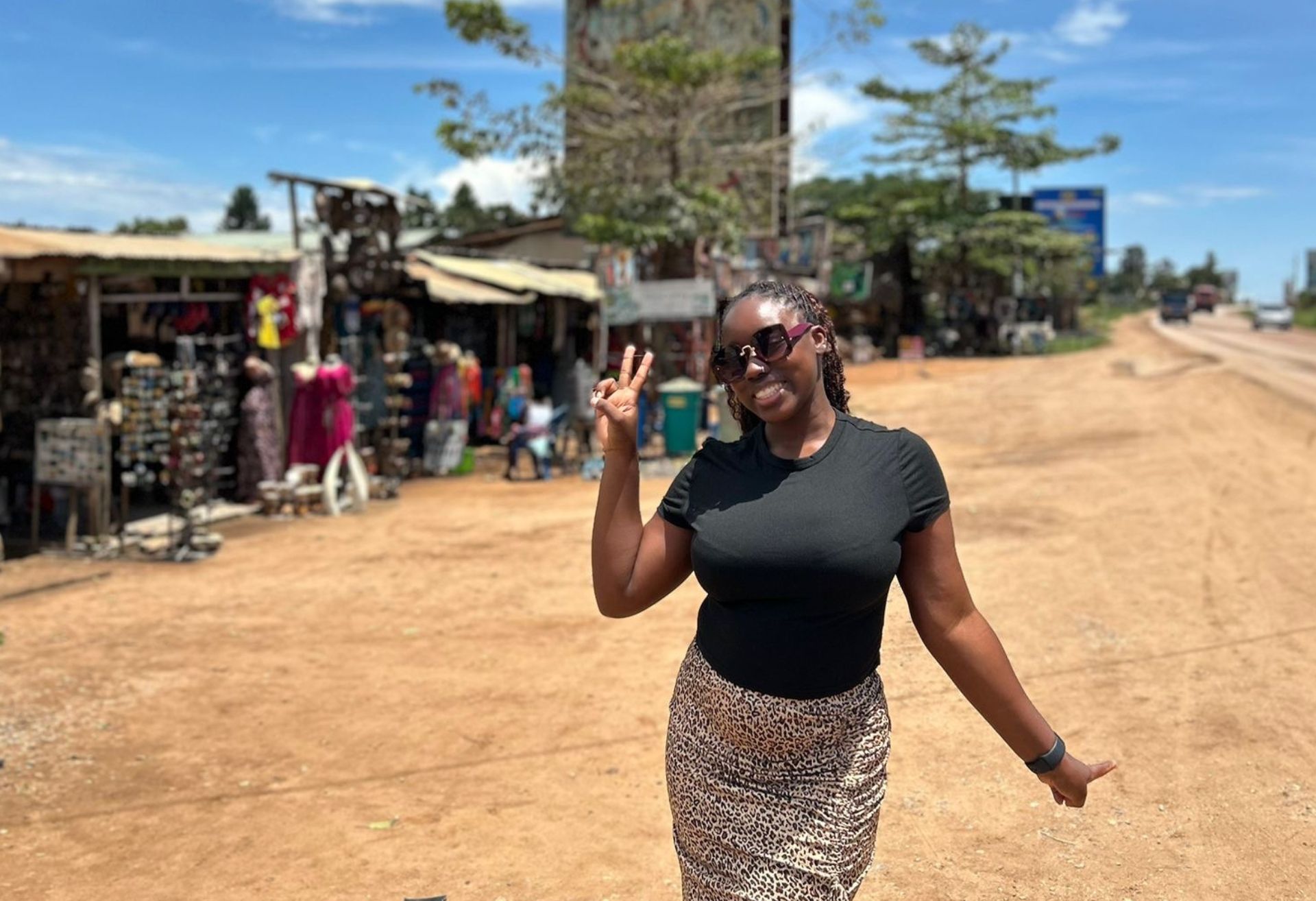 (Esther) We took a visit to the equator