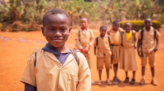 Pouring out hope for Africa’s children